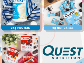 Today Only! Quest Protein Bars, Cookies, and more from $10.07 (Reg. $19.99) – Complete protein products