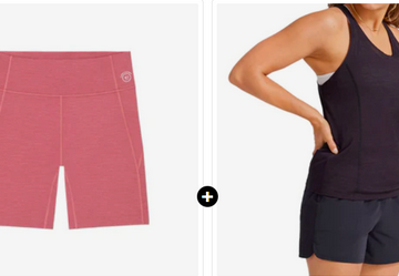 allbirds Women’s Run Tank + Bike Shorts only $35 shipped (Reg. $138!)