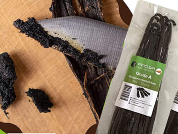 12-Count Grade A Organic Madagascar Vanilla Beans as low as $13.14 After Coupon (Reg. $19) – $1.10 Each + Free Shipping