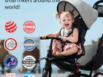 6-in-1 SmarTrike Flow Folding Jogger Stroller Tricycle $79 Shipped Free (Reg. $120)