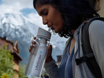 LifeStraw Go Water Bottle with Filter, 22 Oz $23.97 (Reg. $40) – Various Colors