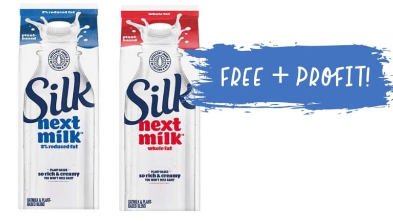 Silk Nextmilk Oat Milk Money Maker Deal at Kroger