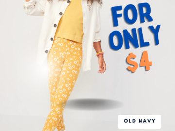 Today Only! Leggings for Girls $4 (Reg. $9.99) + for Toddlers, Babies, and Women!