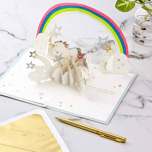 Hallmark Signature Paper Wonder Pop Up Birthday Card $7.70 (Reg. $13) – Unicorn, You Are Magical
