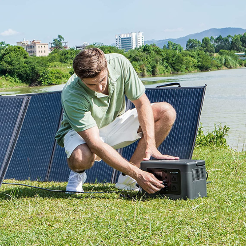Get your power on the go with this Solar Generator 700W Bundle for just $496.99 After Code + Coupon (Reg. $799.99) + Free Shipping