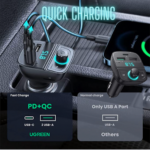 TWO Ugreen Car Bluetooth Adapters $17.59 EACH After Coupon (Reg. $22) + Free Shipping + Buy 2, Save 5%
