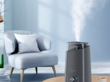 Today Only! 1.2 Gal. Ultrasonic Humidifier, Dark Gray $34.99 (Reg. $69.99)