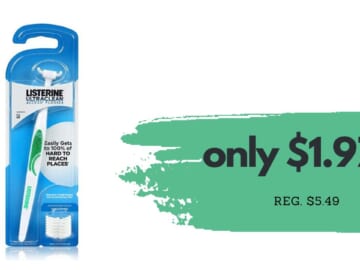 Listerine Flosser Starter Kit Only $1.97 (reg $5.49)