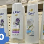 $1.50 Dove Shampoo & Conditioner
