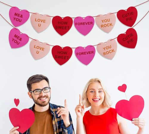 2-Pack Heart Garland Statement Banner for Valentine’s Day $14.24 After Coupon (Reg. $20) – FAB Ratings! $7.12 Each