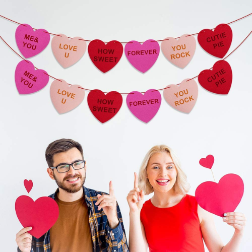 2-Pack Heart Garland Statement Banner for Valentine’s Day $14.24 After Coupon (Reg. $20) – FAB Ratings! $7.12 Each