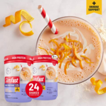 24 Servings SlimFast High Protein Meal Replacement Smoothie Mix, Orange Cream Swirl $22.69 Shipped Free (Reg. $33) – 95¢/Serving