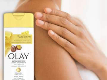 Olay Ultra Moisture Body Wash with Shea Butter, 3 Fl Oz $1.77
