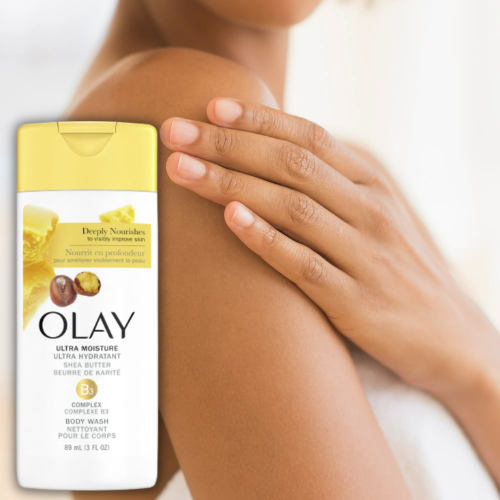 Olay Ultra Moisture Body Wash with Shea Butter, 3 Fl Oz $1.77