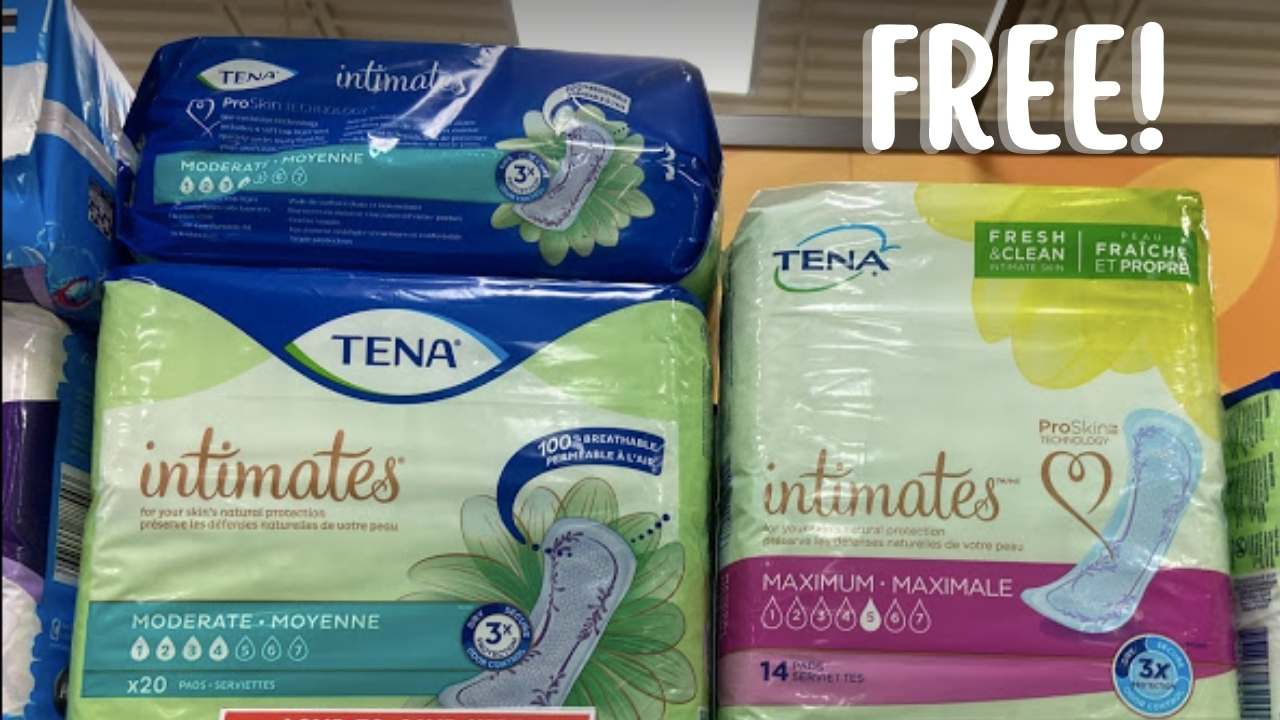 FREE Tena Pads | Publix Deal Ends Today