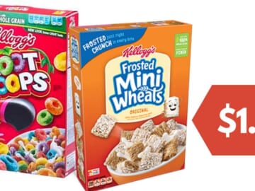 $1.49 Kellogg’s Cereal | Kroger Mega Deal