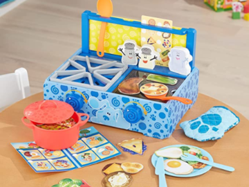 42-Piece Melissa & Doug Blue’s Clues & You! Wooden Cooking Play Set $13.96 (Reg. $59.49) – LOWEST PRICE