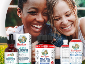 Today Only! MaryRuth Organics Vitamin and Mineral Supplements and More from $12.56 (Reg. $21)