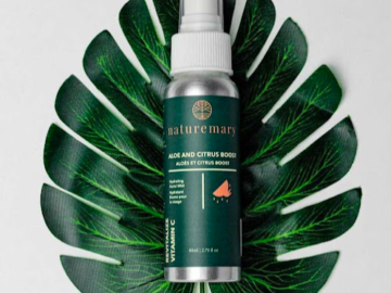 Free Sample of Nature Mary Revitalize Vitamin C Hydrating Facial Mist!