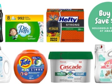 Buy 3 Save $10 Household Products at Amazon