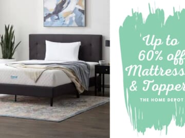 Home Depot | Up to 60% Off Mattresses – Today Only