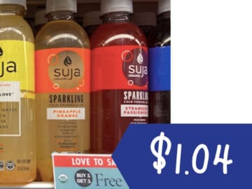 $1.04 Suja Sparkling Juice | Publix Deal Starts Tomorrow