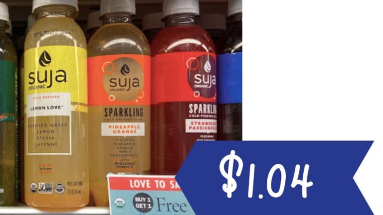 $1.04 Suja Sparkling Juice | Publix Deal Starts Tomorrow