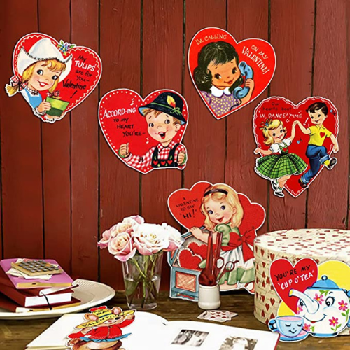 12 Pieces Vintage Valentines Day Cutouts $9.99 (Reg. $11) – 83¢/Cutout – Add a vintage Valentine’s Day atmosphere to your home
