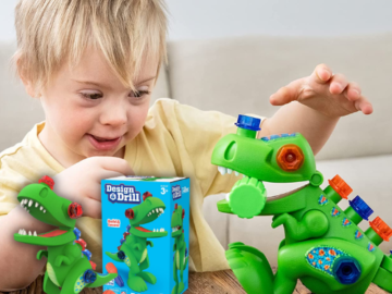 13-Piece Educational Insights Design & Drill T-Rex Dinosaur Toy $8.50 (Reg. $17) – LOWEST PRICE