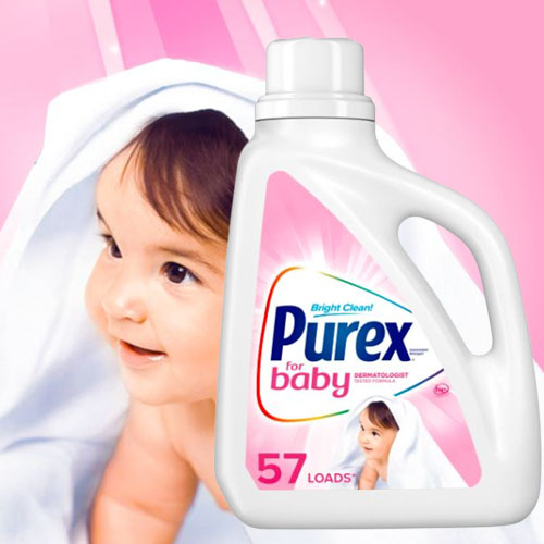57-Loads Purex Liquid Laundry Detergent for Baby $4.97 (Reg. $12.50) – 8¢/Load