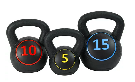 BalanceFrom Kettlebell Exercise Fitness Weight Set only $19.99!