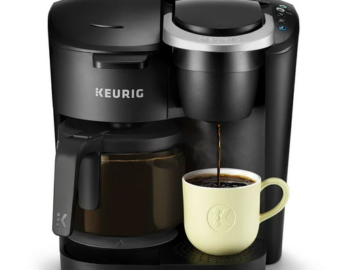 Keurig K-Duo Essentials Single Serve K-Cup Pod & Carafe Coffee Maker only $54.50 shipped!