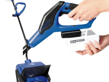 13-inch Snow Joe 24-Volt iON+ 5-Ah Cordless Snow Shovel Kit $160 Shipped Free (Reg. $226) – with 5-Ah Battery & Quick Charger