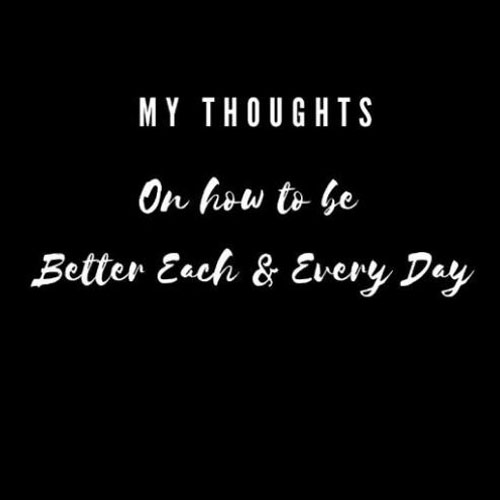 My Thoughts 6×9-inch Lined Journal with 120 Pages, Paperback $0.91 (Reg. $7)