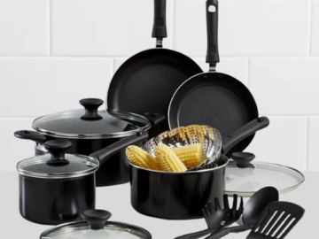 Tools of The Trade Nonstick 13-Piece Cookware Set $34.99 Shipped Free (Reg. $120) – 1.7K+ FAB Ratings!