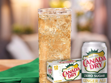 12-Pack Canada Dry Zero Sugar Ginger Ale Soda as low as $6.16 Shipped Free (Reg. $11.88) – 51¢/ 12 Fl Oz Can