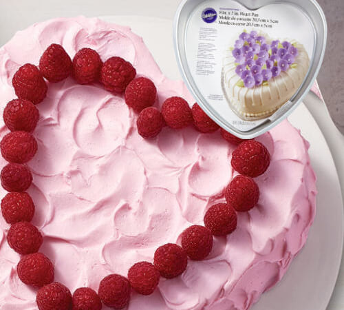 Wilton Decorator Preferred Heart Shaped Cake Pan, 8-Inch $10.39 (Reg. $21) – Distributes heat evenly