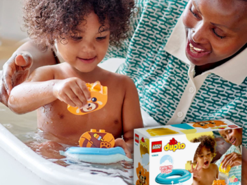 5-Piece Lego Duplo My First Bath Time Fun Floating Red Panda Building Toy Set $7.63 (Reg. $10)