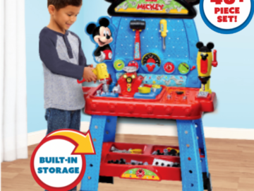 Just Play Disney Junior Mickey Workbench $41.49 Shipped Free (Reg. $82.99) – Amazon Exclusive