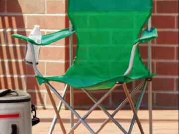 Ozark Trail Basic Mesh Folding Camp Chair with Cup Holder $6.98 (Reg. $13) – 225 Lb Capacity