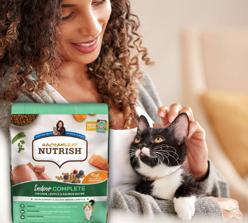 Rachael Ray Nutrish Chicken with Lentils & Salmon Dry Cat Food, 14 Lbs as low as $22.48 Shipped Free (Reg. $25)