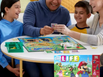 Hasbro Gaming The Game of Life: Super Mario Edition Board Game $14.38 (Reg. $20) – FAB Ratings!