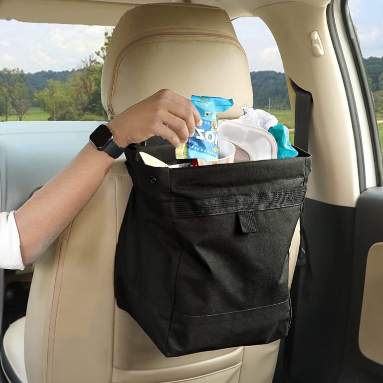 Today Only! Waterproof Compact Multipurpose Car Garbage Bin $11.11 (Reg. $20) – With thermal insulation + MORE Car Accessories from EcoNour