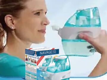 Today Only! Naväge Nasal Irrigation Multi-User Bonus Pack $83.96 Shipped Free (Reg. $105) – 1.6K+ FAB Ratings! Nose Cleaner + 20 Salt Pods + Second Nasal Dock + Extra Nose Pillows