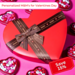 Personalized M&M’s for Valentines Day, Add a Picture or personal message, Save 15% Off Sitewide!