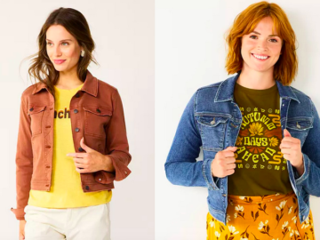 *HOT* Women’s Sonoma Goods For Life Crop Jean Jacket only $12.50 (Reg. $50!)