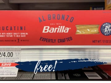 FREE Barilla Al Bronzo Pasta at Publix