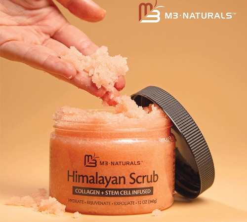 Today Only! Himalayan Salt Foot and Body Scrub $14.65 After Coupon (Reg. $49.99) – for Acne Cellulite Deep Cleansing Scars Wrinkles Exfoliate and Moisturize Skin!