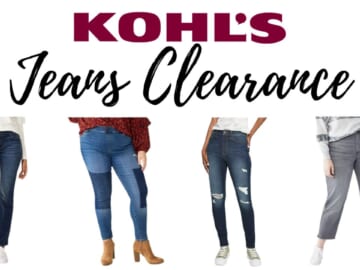 Kohl’s Clearance | Women’s Jeans Under $10!