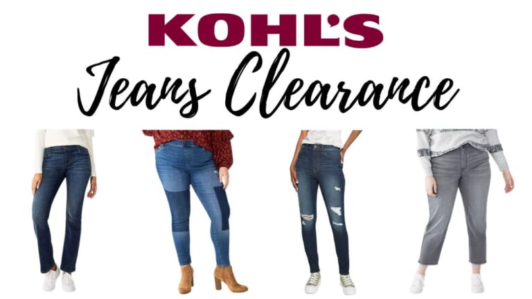 Kohl’s Clearance | Women’s Jeans Under $10!